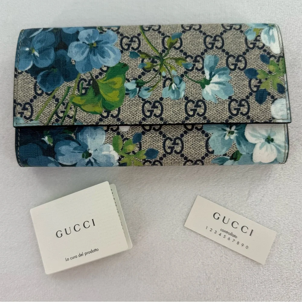 NWOT Gucci Blooms Wallet - Picture 1 of 11